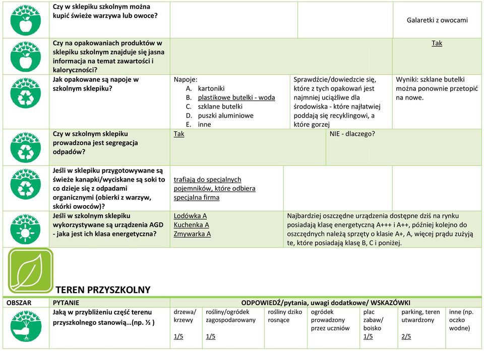 inne Tak Sprawdźcie/dowiedzcie się, które z tych opakowań jest najmniej uciążliwe dla środowiska - które najłatwiej poddają się recyklingowi, a które gorzej - dlaczego?