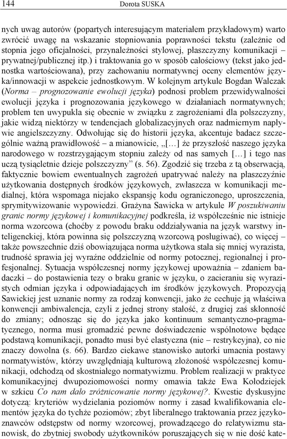 [rec.] Norma Jċzykowa W Aspekcie Teoretycznym I Pragmatycznym - PDF ...