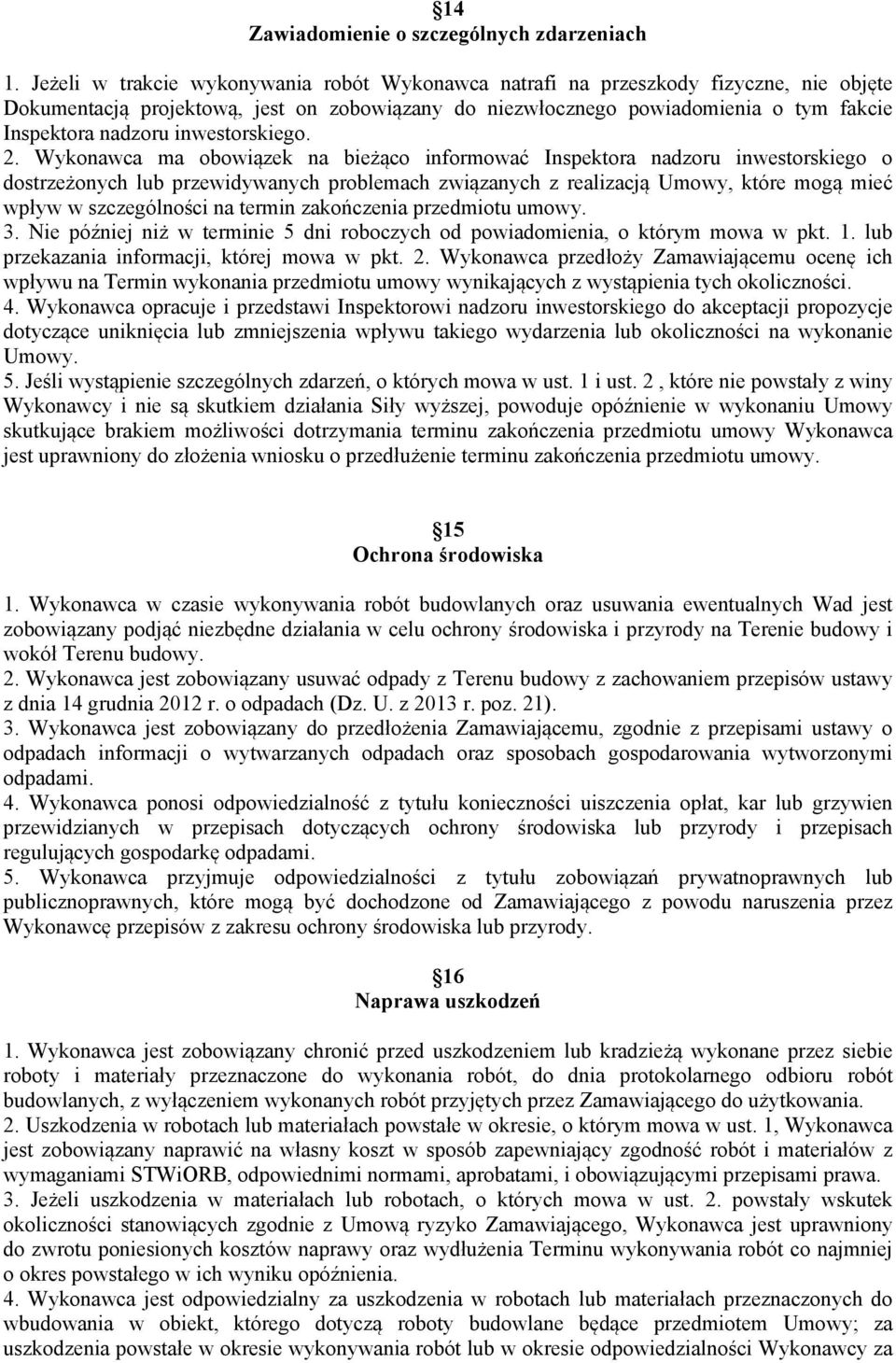 inwestorskiego. 2.