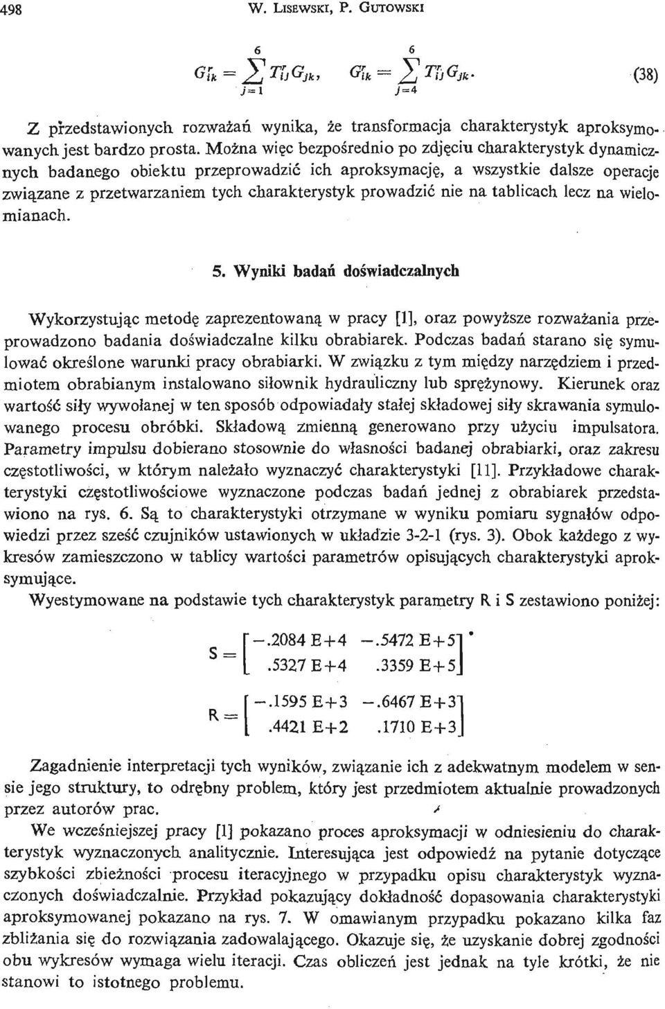 nie na tablicach lecz na wielomianach. 5.