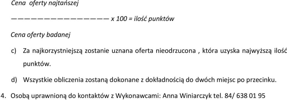 ilość punktów.