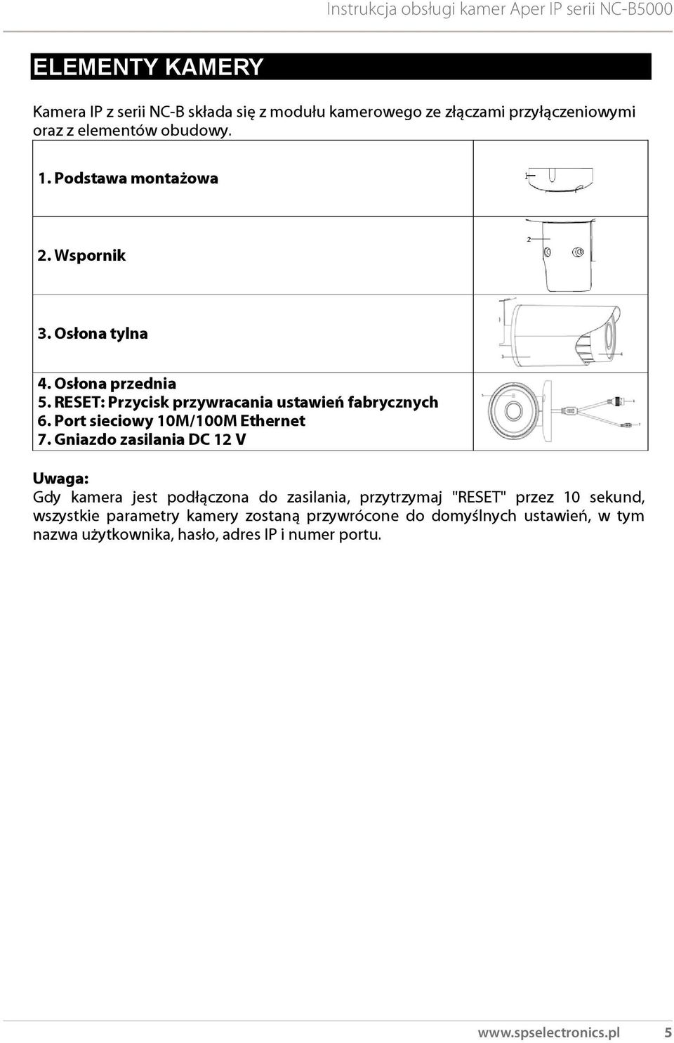 Port sieciowy 10M/100M Ethernet 7.