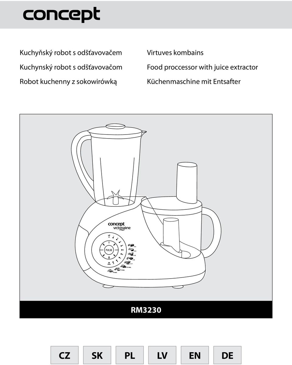 Virtuves kombains Food proccessor with juice