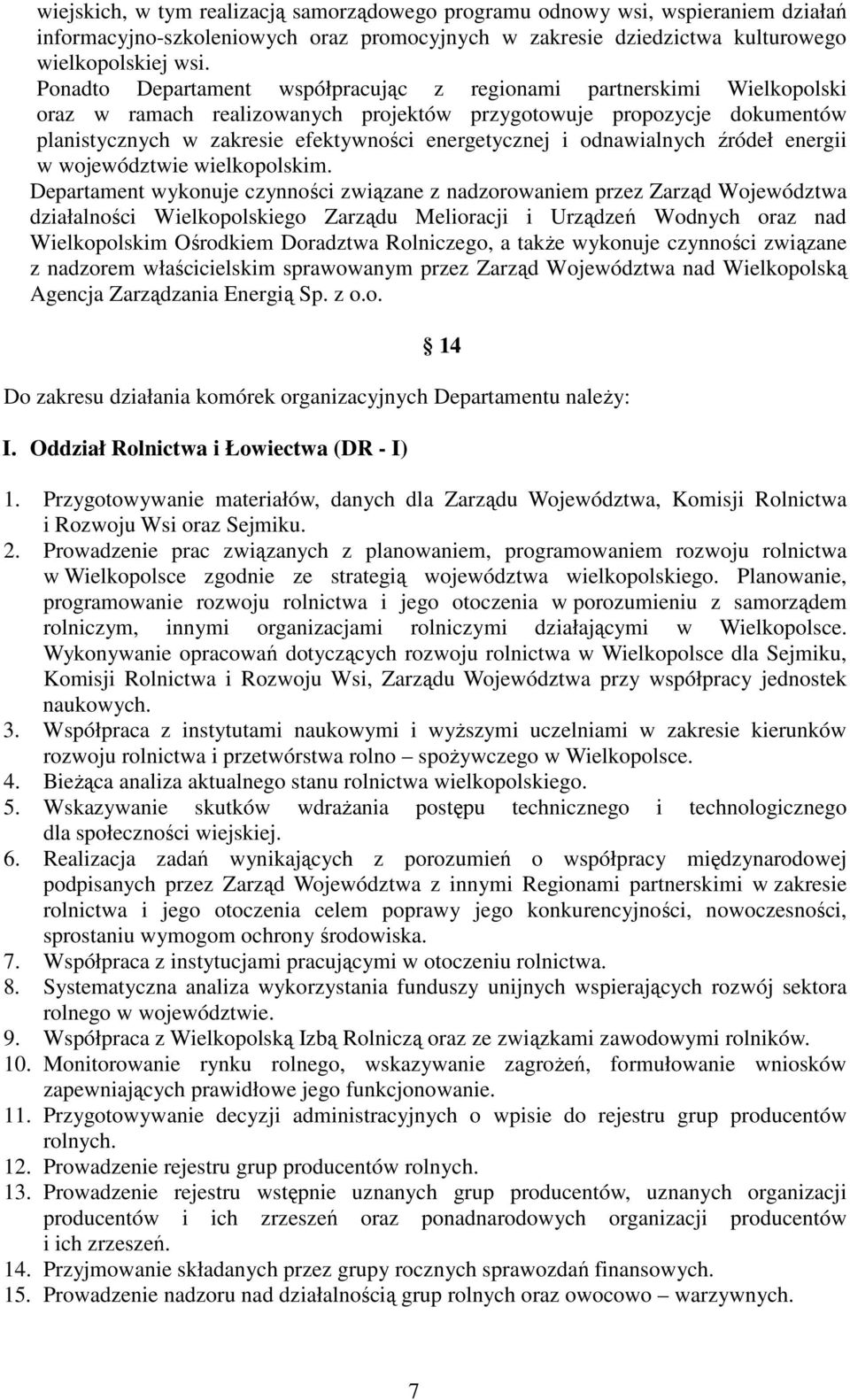 odnawialnych źródeł energii w województwie wielkopolskim.