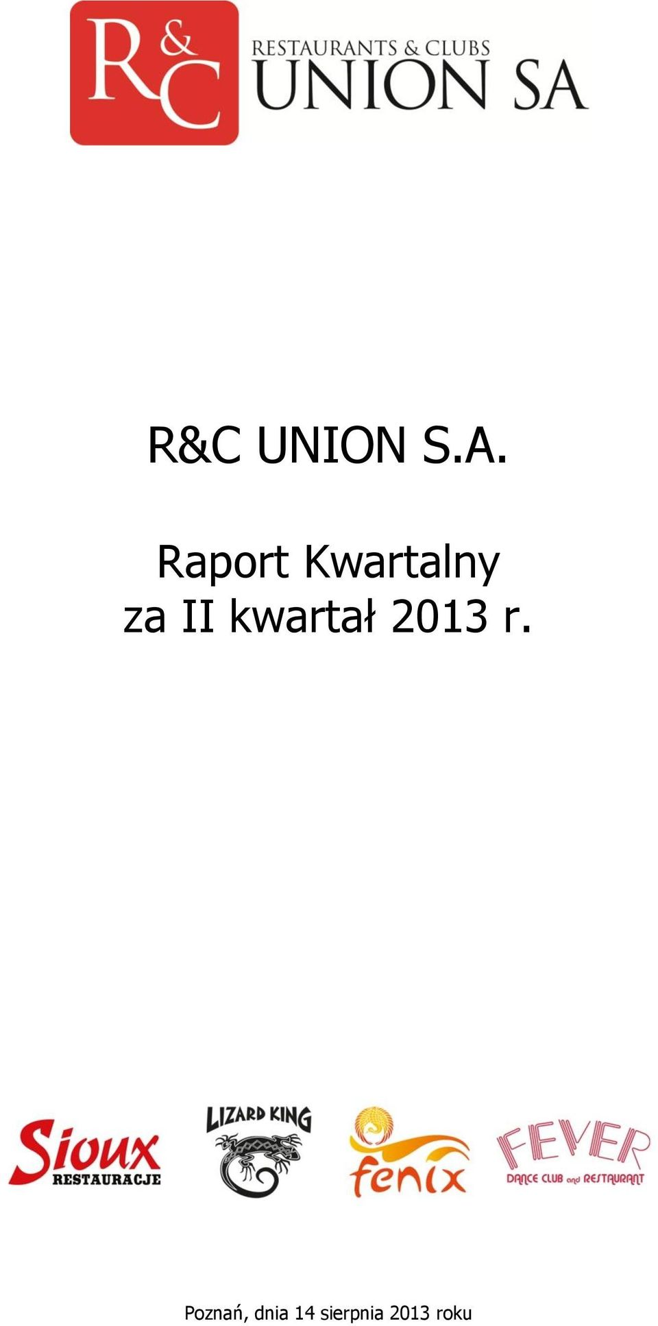 II kwartał 2013 r.