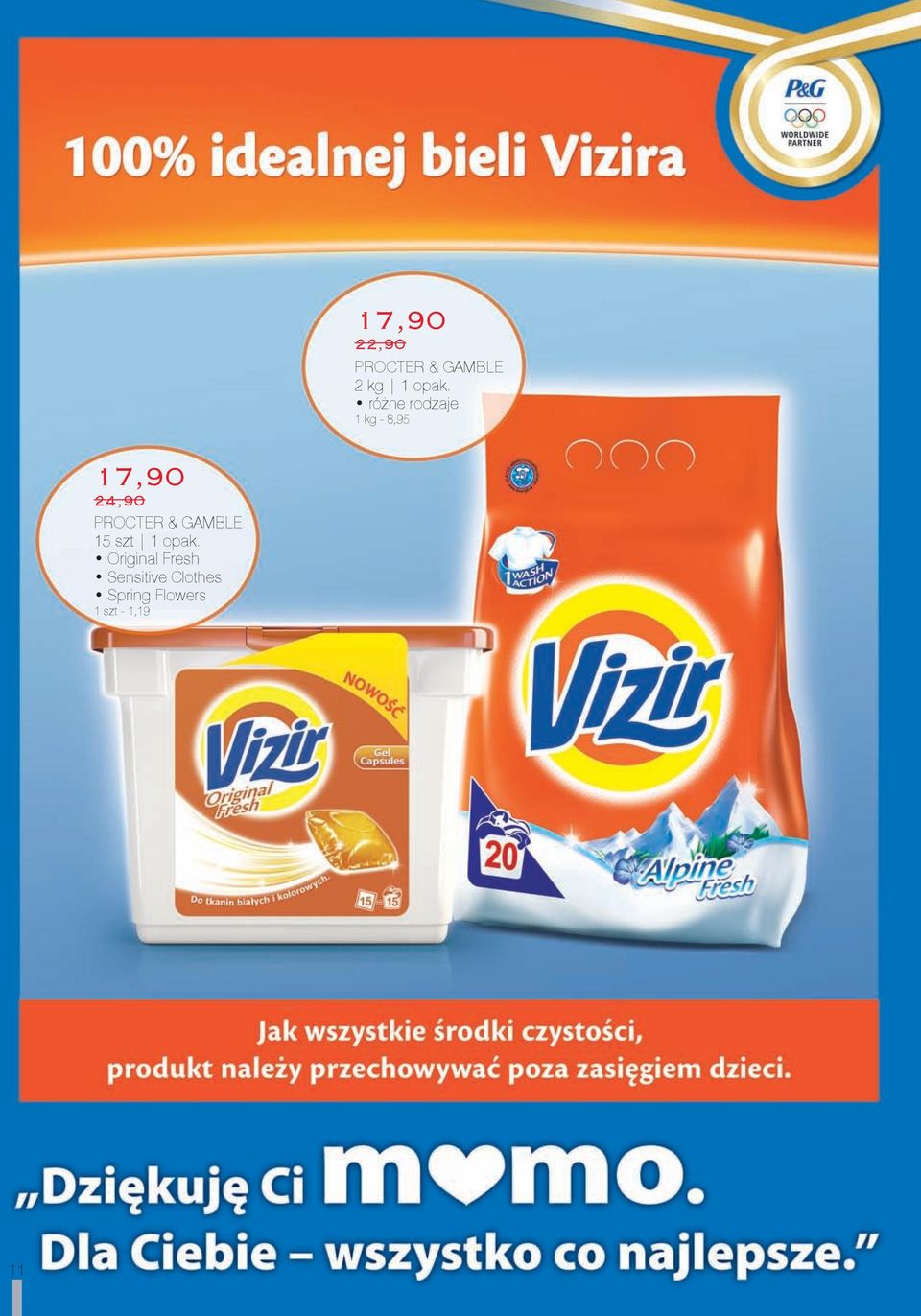 PROCTER & GAMBLE 15 szt 1 opak.
