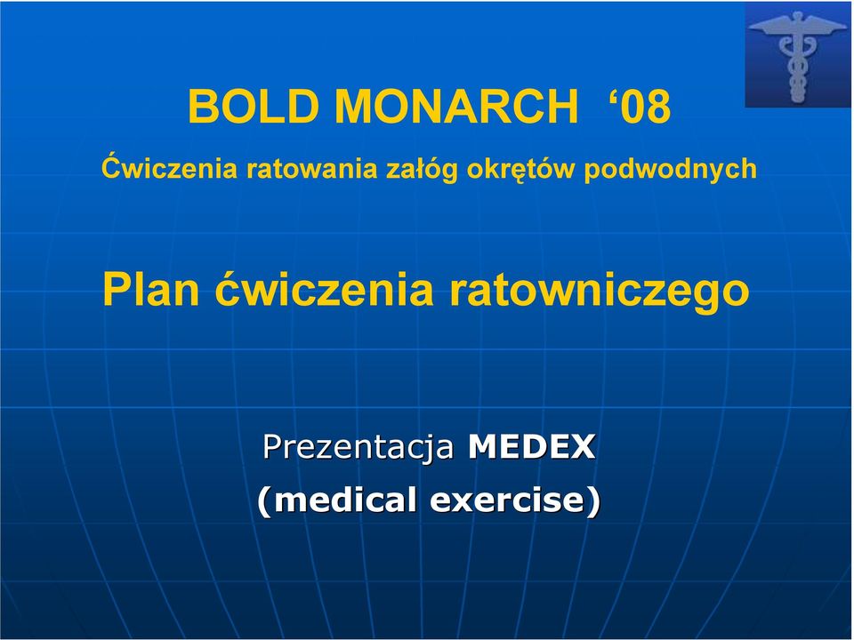 podwodnych Plan ćwiczenia