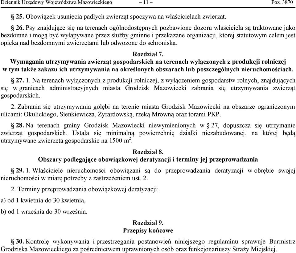 jest opieka nad bezdomnymi zwierzętami lub odwożone do schroniska. Rozdział 7.