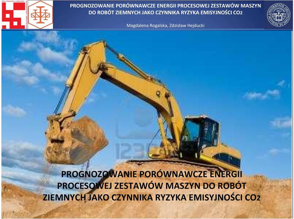 MASZYN DO ROBÓT ZIEMNYCH