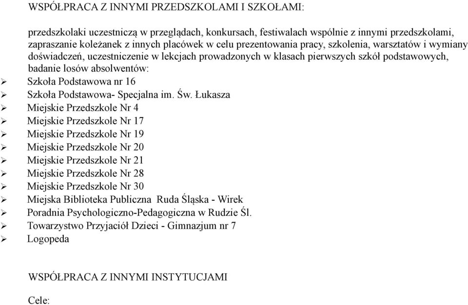 Szkoła Podstawowa- Specjalna im. Św.