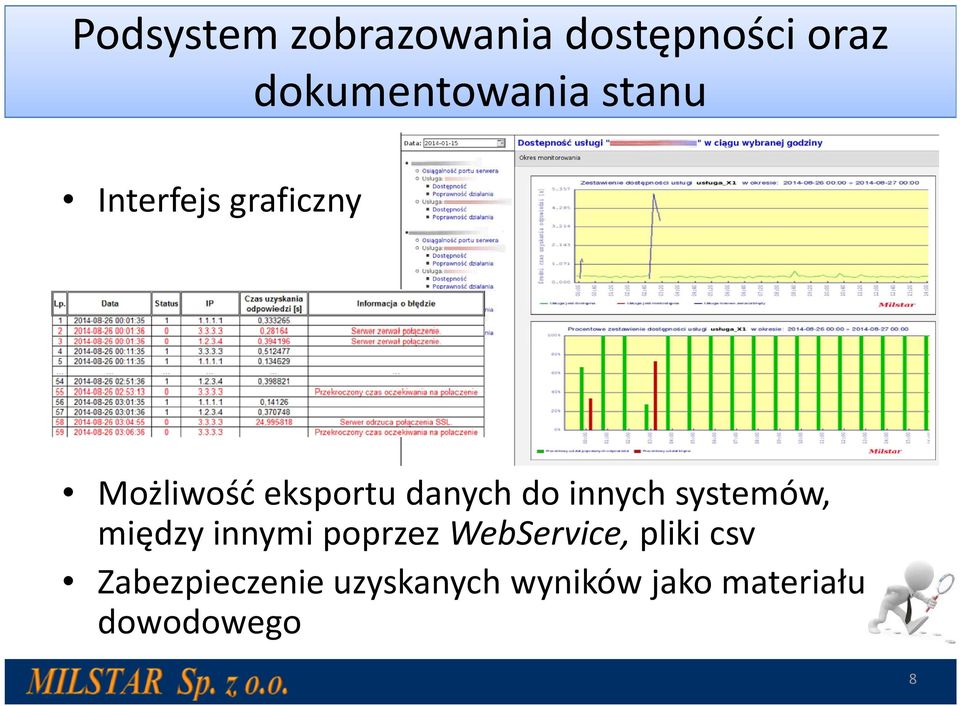 innych systemów, między innymi poprzez WebService, pliki