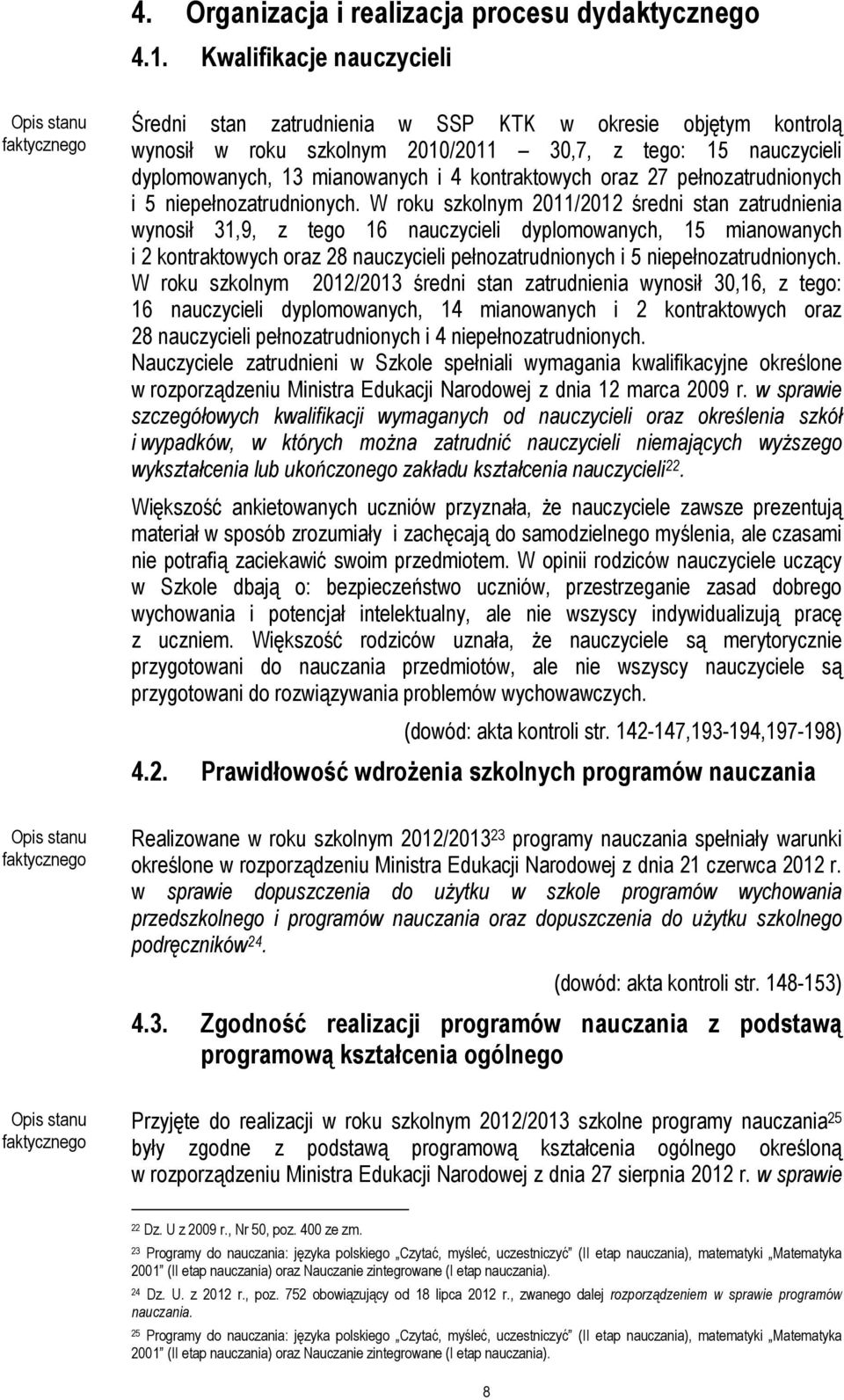 oraz 27 pełnozatrudnionych i 5 niepełnozatrudnionych.