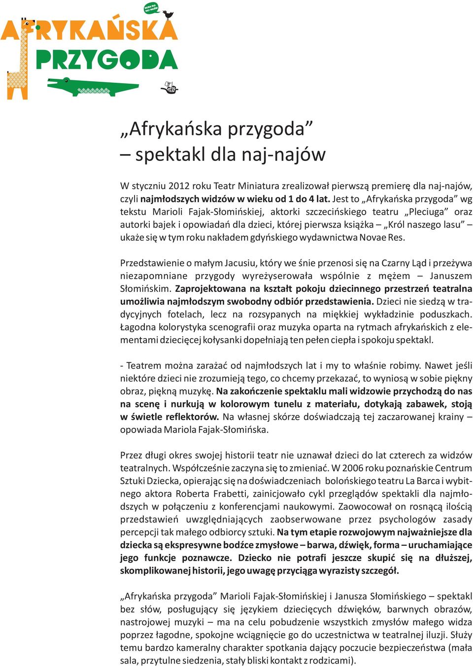 w tym roku nak³adem gdyñskiego wydawnictwa Novae Res.