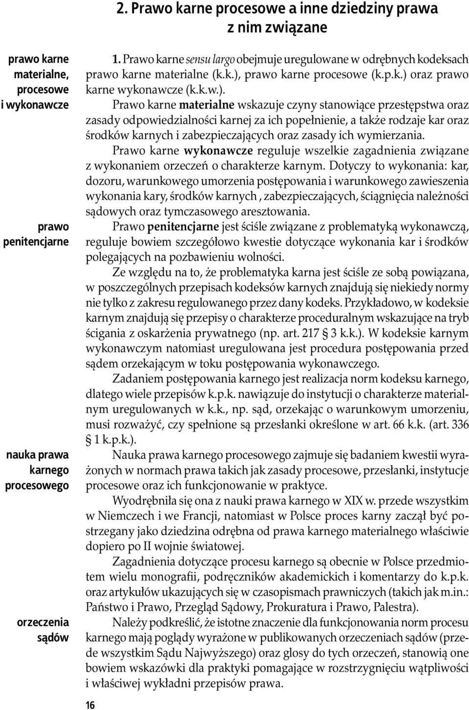 prawo karne procesowe (k.p.k.) 
