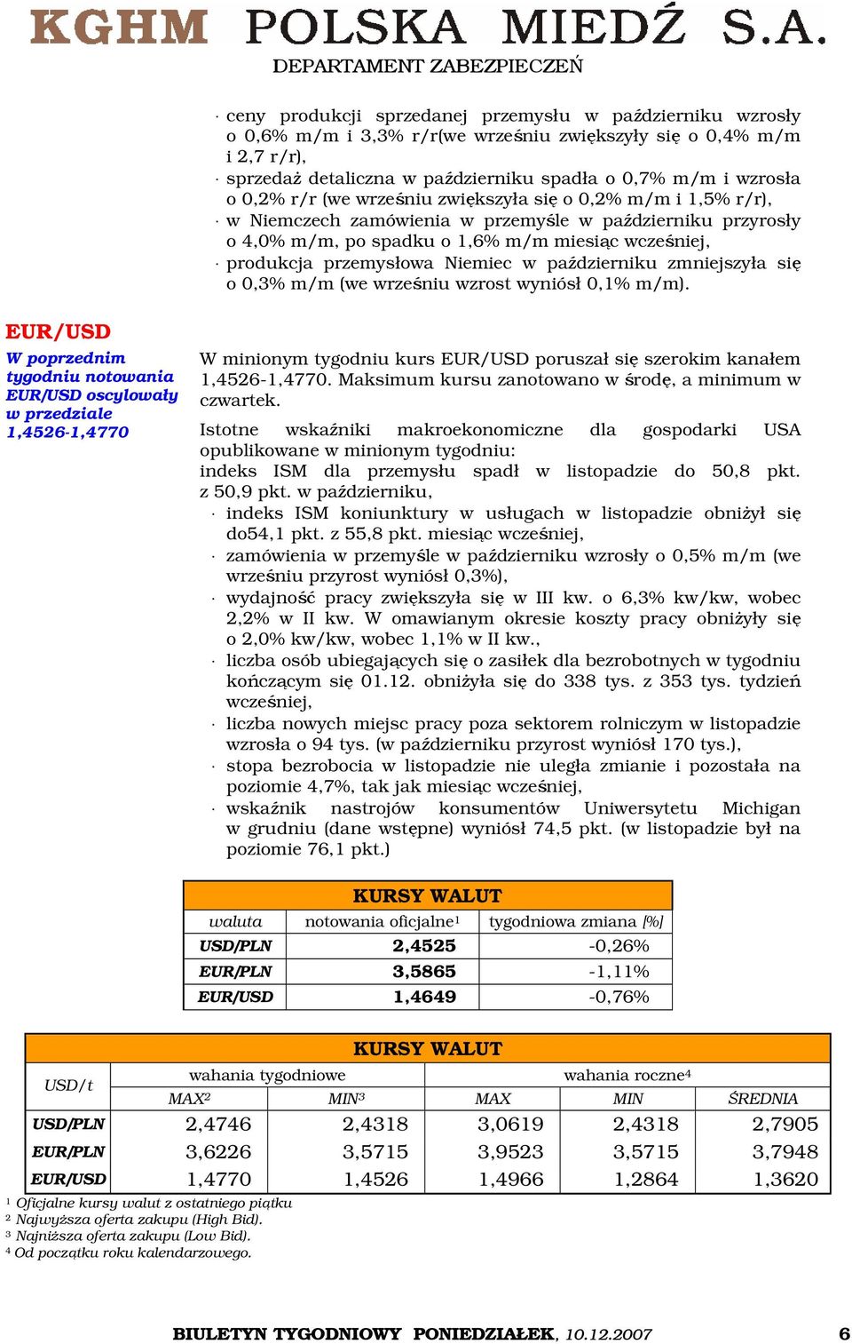 Niemiec w październiku zmniejszyła się o 0,3% m/m (we wrześniu wzrost wyniósł 0,1% m/m).