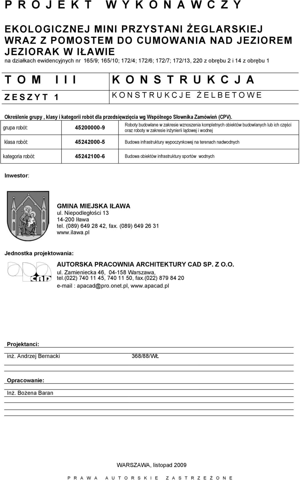 Wspólnego Słownika Zamówień (CPV).