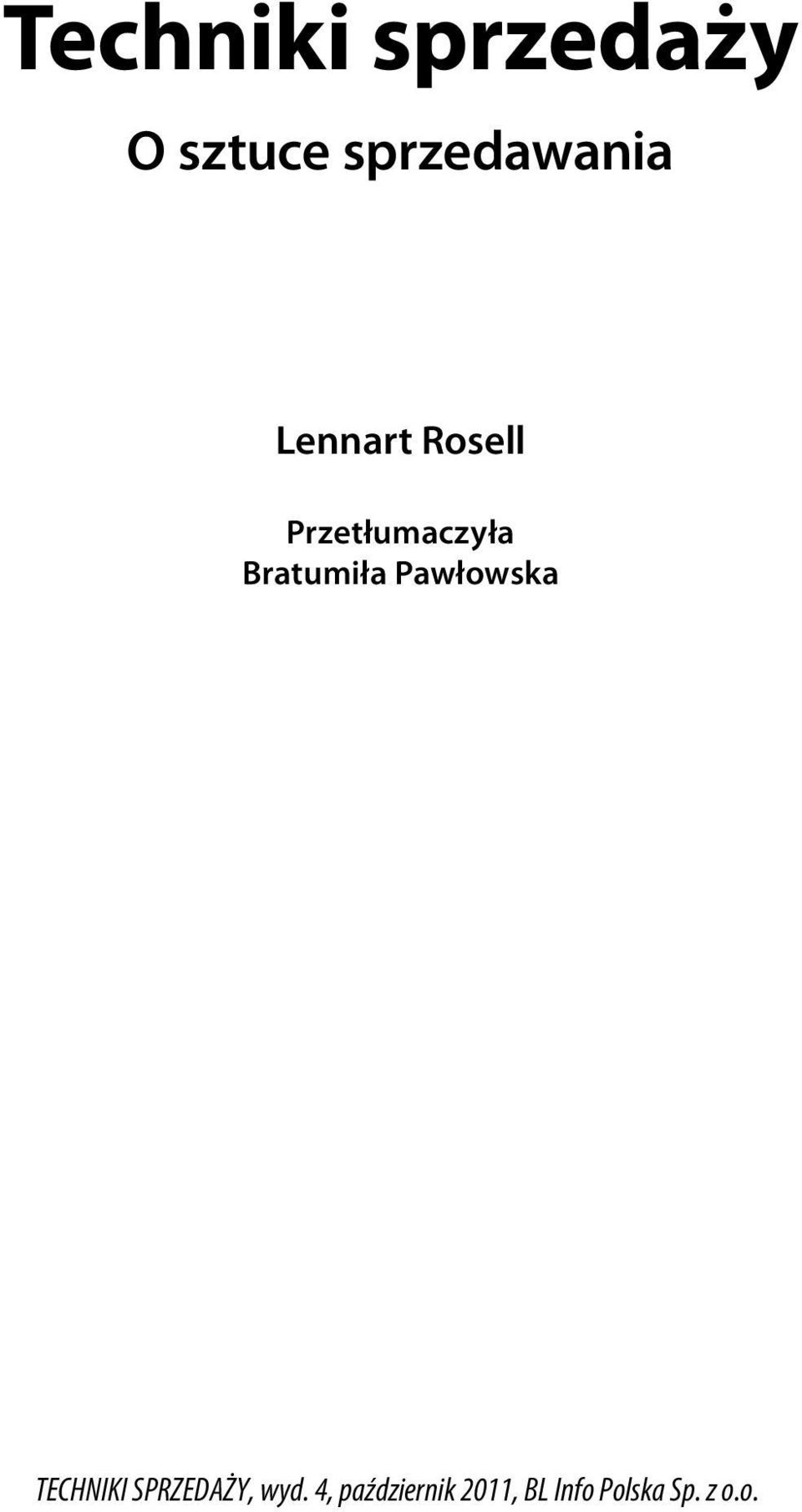Lennart Rosell