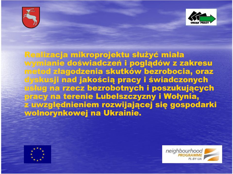 świadczonych usług na rzecz bezrobotnych i poszukujących pracy na terenie