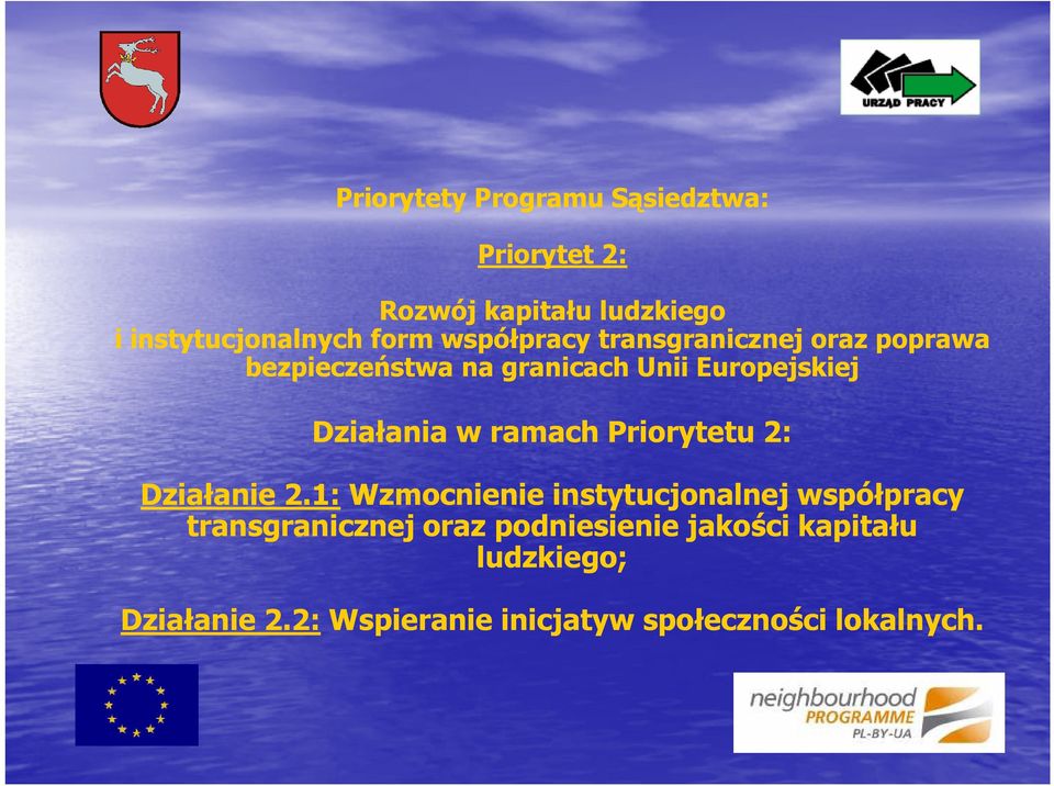 ramach Priorytetu 2: Działanie 2.