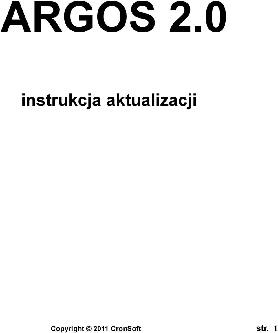 aktualizacji