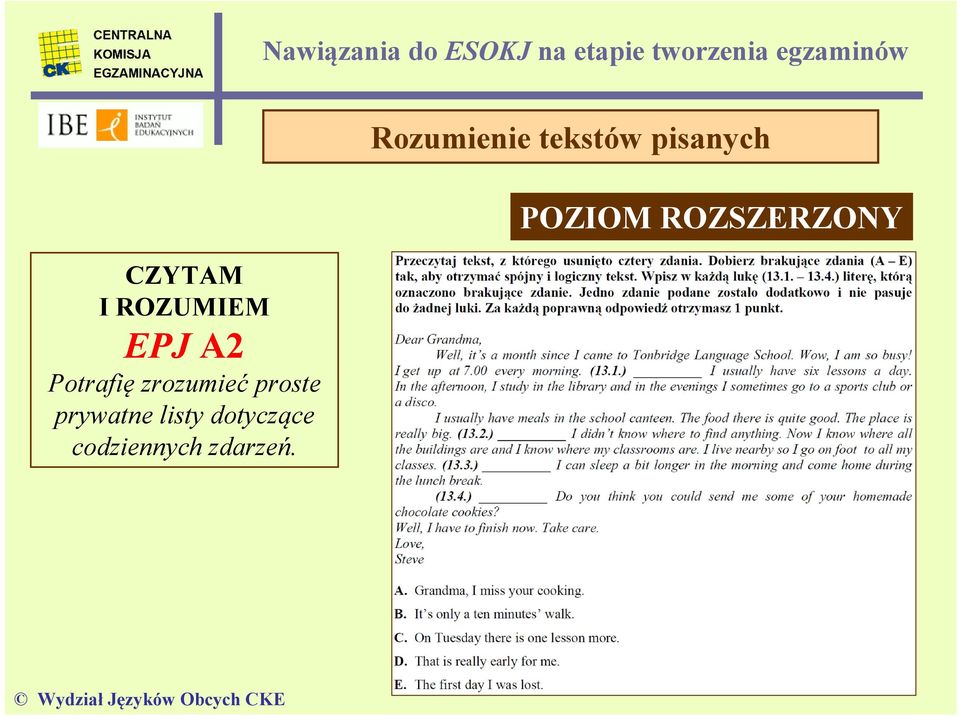 dotyczące codziennych zdarzeń.