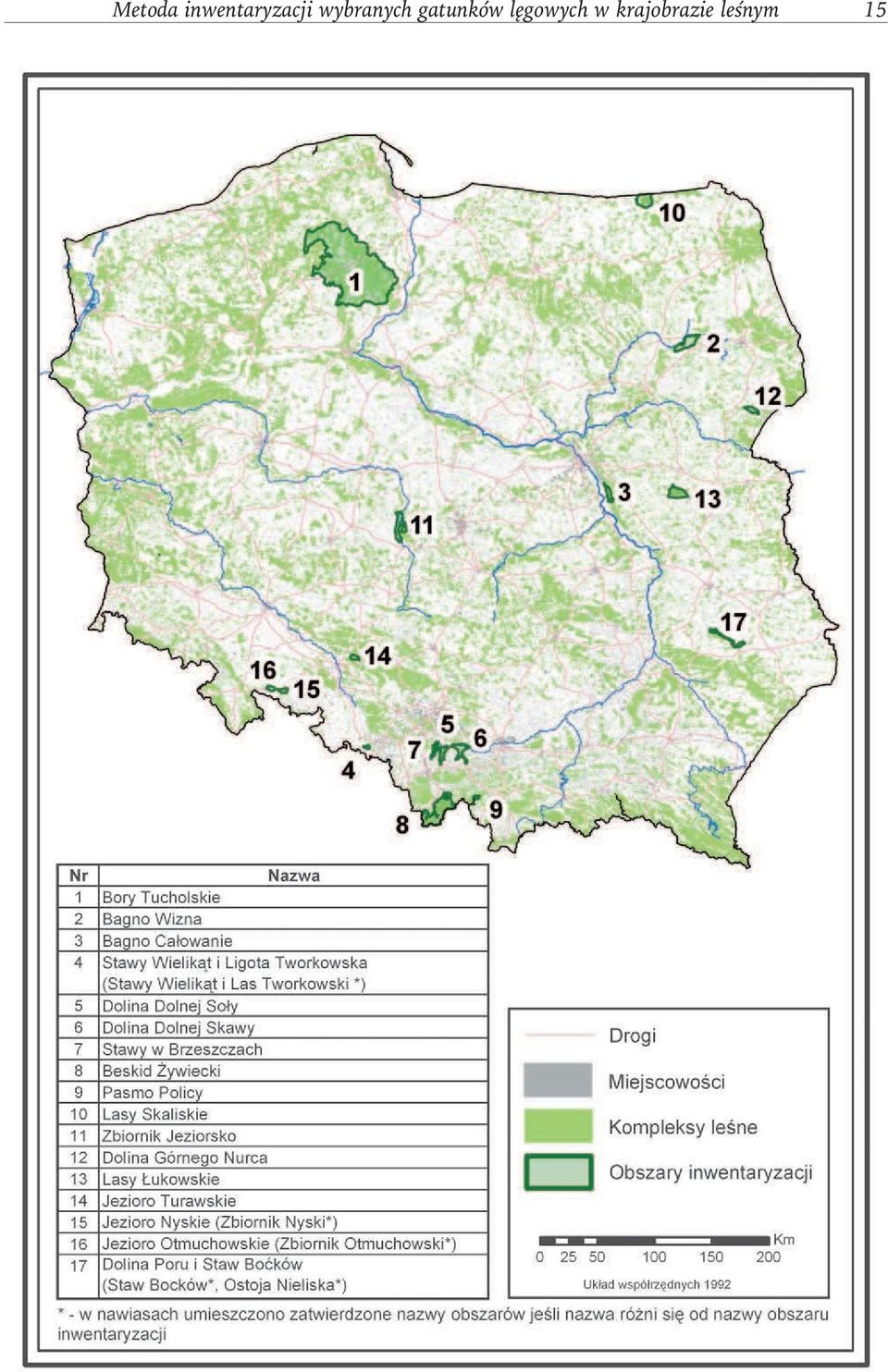 wybranych gatunków