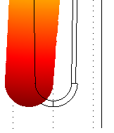Deformacja elementu [mm] Rysunek 16. Wyniki badań - deformacja Największe naprężenia wystąpiły w miejscu łączenia części chwytowej z częścią roboczą.
