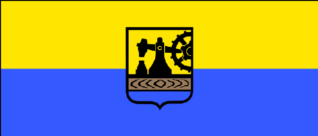 Dziennik Urzędowy Województwa Śląskiego 13 Poz. 5820 2. Flaga miasta Katowice ustalona uchwałą Nr L/525/98 Rady Miejskiej Katowic z dnia 16 marca 1998 r.