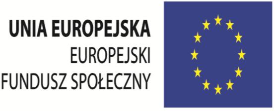 III. Tablica (białe tło) TU REALIZOWANY JEST PROJEKT: Własna firma i prawo jazdy szansą na aktywność zawodową młodych