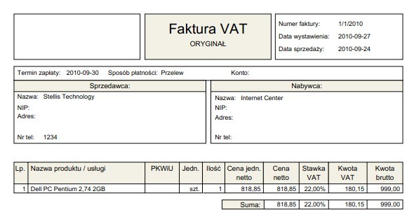 Górne menu zawiera szereg przycisków umożliwiających zarządzanie transakcjami.