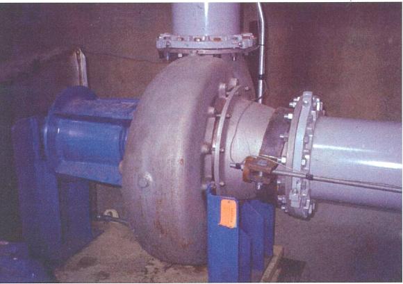 l/s, Silnik 50 HP Odśrodkowa pompa Hidrostal