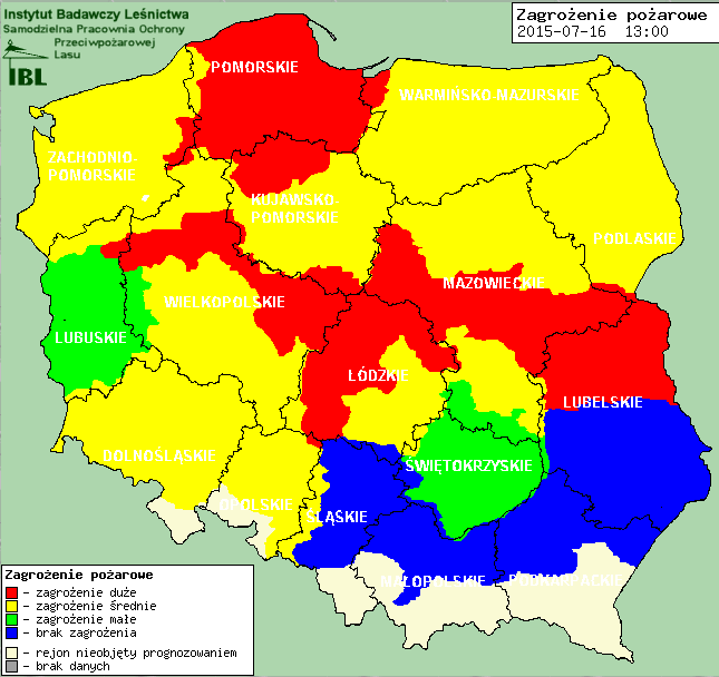 ZAGROŻENIA ŚRODOWISKA Wyniki pomiarów zanieczyszczeń powietrza za minioną dobę [w µg/m 3 ] na automatycznych stacjach WIOŚ w