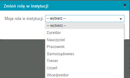 KROK 7 Dodawanie instytucji cz. 3/4 Po określeniu kryteriów wyszukiwania i kliknięciu Szukaj zostanie wyświetlona lista odnalezionych instytucji.