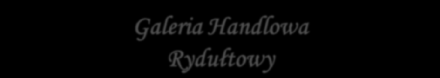 Galeria Handlowa Rydułtowy Galeria Handlowa ma powstać na nieruchomości o powierzchni 1,1 ha zlokalizowanej w samym centrum miasta Rydułtowy przy ulicy Raciborskiej oraz drodze wojewódzkiej w