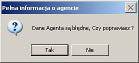 Budowanie struktury Agentów moŝna w rozpocząć jeŝeli w administracji modułów majątkowych włączymy parametr Budować strukturę Agentów Włączenie tego parametru będzie niosło za sobą pewne konsekwencje.