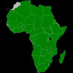 Unia Afrykańska: -działa od 2002 r. i powstała w miejscu Organizacji Jedności Afrykańskich.