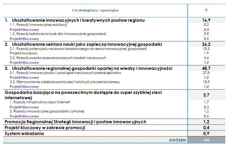 Ramy finansowe RSI WK-P