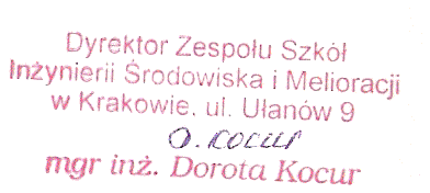 UCHWAŁA NR 24/02/2016 RADY RODZICÓW PRZY ZESPOLE SZKOŁ INŻYNIERII ŚRODOWISKA I MELIORACJI W KRAKOWIE Z DNIA 5.02.2016 R. W SPRAWIE NOWELIZACJI Regulaminu Rady Rodziców przy Zespole Szkół Inżynierii Środowiska i Melioracji w Krakowie.