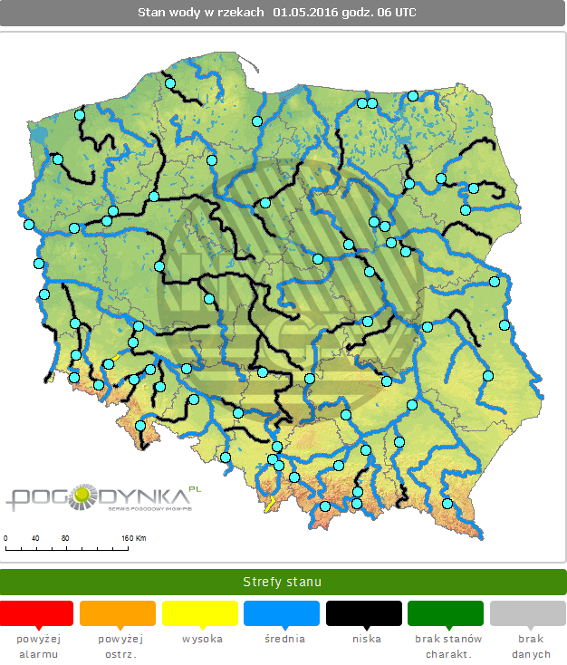 INFORMACJE HYDROLOGICZNO -