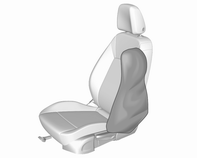 62 Fotele, elementy bezpieczeństwa Boczne poduszki powietrzne Boczne poduszki powietrzne są montowane w oparciu każdego z foteli przednich.