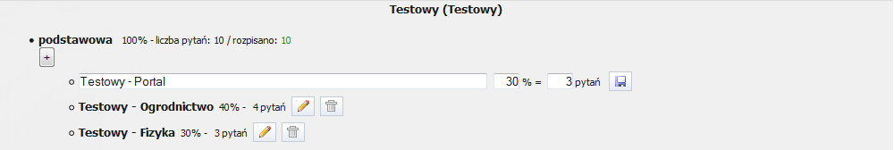 Rozpoczęcie pracy Ustawienia przedmiotu Pierwszym zadaniem Koordynatora jest przekazanie Administratorom wytycznych dotyczących parametrów egzaminu w celu skonfigurowania go w module eask (takich jak