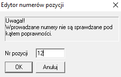 Przewodnik startowy - Virtual-Steel Strona 18 Luki zostają podświetlone wraz z wybraniem Edytuj luki numeracji.