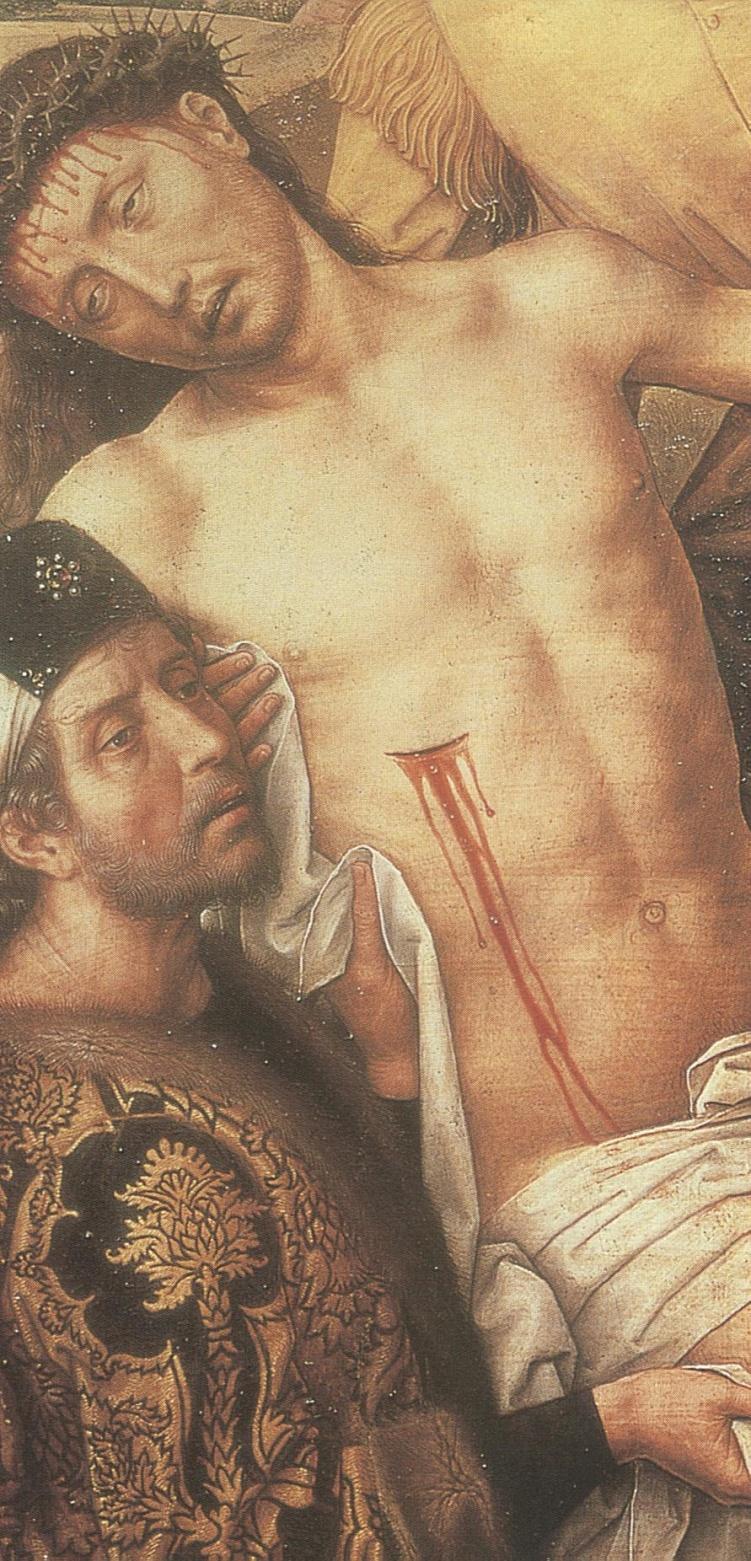 Giovanni Bellini: Pietà fragment (ok.
