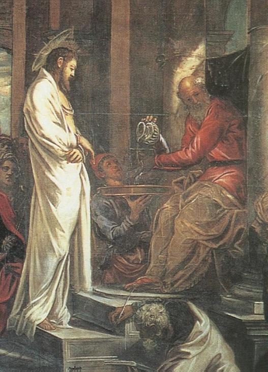 Tintoretto: Jezus przed