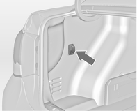 Schowki 63 Przestrzeń bagażowa Składanie oparć tylnych foteli Tylne oparcie jest podzielone na dwie części. Obie części można złożyć. Docisnąć w dół zagłówki, naciskając blokady.