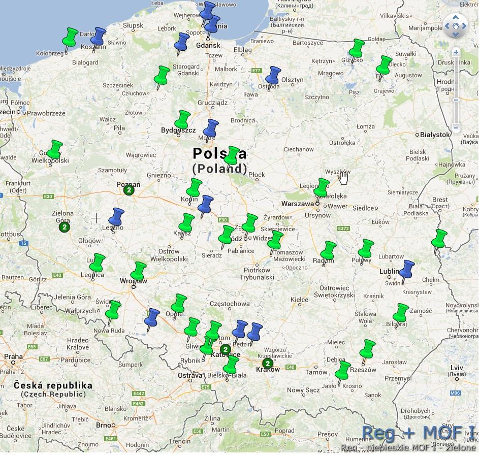 DOFINANSOWANE PROJEKTY PROGRAMU REGIONALNEGO (15) I KONKURSU