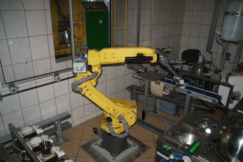 Modernizacja linii oceny surowca Robotyzacja linii oceny surowca w