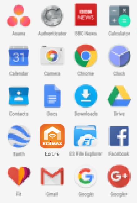 3. Użyj urządzenia mobilnego aby odnaleźć i zaistalować aplikację EdiLife z Google Play lub Apple App Store. 4.