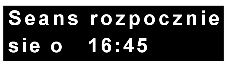 2.8.2 Czasomierz Po przejściu w ustawienie czasomierza, czyli zegarka, w pierwszej kolejności ustawiona zostaje godzina.