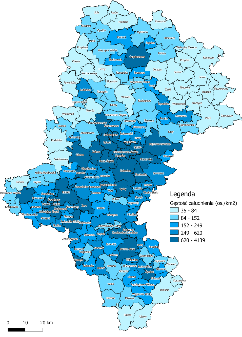 I SYTUACJA DEMOGRAFICZNA WOJEWÓDZTWA 1 Strukturę administracyjną województwa tworzy 167 gmin zgrupowanych w 36 powiatach: 17 ziemskich i 19 grodzkich (miasta na prawach powiatu).